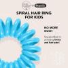 imageinvisibobble Kids Spiral Hair Ring  5 Pack Crayola Edition NoOuch Coil Hair Ties with Strong Grip Hair Accessories for Girls Toddlers and Kids