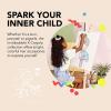 imageinvisibobble Kids Sprunchie Spiral Hair Ring  Crayola Edition  2 Pack  Scrunchie Elastic Hair Ties Hair Accessories for Women Girls and Teens  Stylish Bracelet
