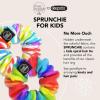 imageinvisibobble Kids Sprunchie Spiral Hair Ring  Crayola Edition  2 Pack  Scrunchie Elastic Hair Ties Hair Accessories for Women Girls and Teens  Stylish Bracelet