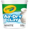 imageCrayola Air Dry Clay 5lbs Natural White Modeling Clay for Kids Sculpting Material Bulk Craft Supplies Teacher Classroom Must Haves for School
