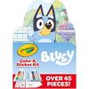 imageCrayola Color Wonder Bluey Activity Kit Mess Free Coloring for Toddlers Art Set for Kids Toddler Plane Essential Bluey Toys Gifts for Kids 3Bluey Art Kit