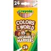 imageCrayola Colors of the World Markers 24 Count24 Count Pack of 1