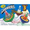imageCrayola Colourwhirls 3ct Gyro Spin Art Toy Battling Spinning Top for Kids Recess Toys First Grade Classroom Arts ampamp Crafts for Kids Back to School GiftMultpack