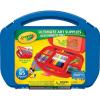 imageCrayola Create N Carry Art Set 75pcs 2in1 Lap Desk ampamp Carrying Case Art Kit for Kids Crafts Drawing ampamp Coloring Supplies Travel Gifts for KidsCase 85 Piece