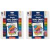 imageCrayola Dual Chisel Tip ampamp Brush Markers 12ct Markers for Adults Art Marker Set Coloring Supplies Gifts for Teens ampamp Adults12 Count Pack of 2