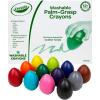 imageCrayola Large Egg Crayons 12ct Jumbo Washable Crayons for Toddlers Preschool Art Supplies for Toddlers Classroom Must Have Ages 1