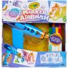 imageCrayola Marker Airbrush Spray Art Kit BatteryPowered Sprayer with 8 Washable Markers ampamp 5 Stencils DIY Craft Set for Kids Gift for Boys ampamp Girls Ages 6New Air Marker Sprayer