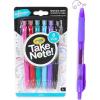 imageCrayola Medium Point Washable Gel Pens Set School and Adult Coloring Supplies 6 count6 Count