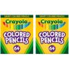 imageCrayola Mini Colored Pencils Colors may vary Coloring Supplies for Kids 64 Count Gift64 Count Pack of 2