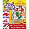 imageCrayola Mosaic Stickers 20 Pcs Peel ampamp Paint by Number Kids Washable Arts ampamp Crafts Sticker Sheet