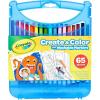 imageCrayola PipSqueaks Washable Marker Set 65ct Coloring Set Art Supplies for Kids Drawing Kit Kids Travel Activity Craft Essentials 4Super Tips Markers