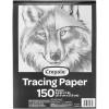 imageCrayola Tracing Paper 8 12 X 11 Transparent Vellum Paper for Tracing Pads 150 Sheets Amazon ExclusivePaper