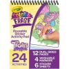 imageCrayola Trolls Color ampamp Erase Sticker Activity Pad 12 Reusable Trolls Coloring Pages ampamp 100 Stickers GiftTrolls Band Together