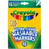 imageCrayola Ultra Clean Fine Line Markers 12ct Washable Markers for Kids Arts ampamp Crafts Coloring Book Markers Toddler Gifts12 Count Pack of 1