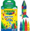 imageCreateOn Crayola Mini Magnetic PIPTiles Building Set for Kids Magnetic Building Toys for Kids STEM Travel Toys for Boys and Girls Ages 3 42Piece Set Bold