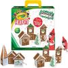 imageCreateOn Crayola PaintOn Holiday Magnetic Tiles Magnetic Kids Building Toys STEM Learning Travel Toys for Boys and Girls 18Piece SetGingerbread House