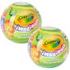 imageEaster Basket Essentials Crayola ImagiPals Surprise Animal Toy Eggs  2 Pack Collectable Animal Eraser for Kids Mystery Toy for Kids Goodie Bag Filler