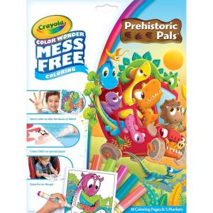 imageCrayola Baby Shark Color Wonder Pages Mess Free Coloring for Toddlers Coloring Activity Travel Activities Toddler Toys ampamp Gifts 3Prehistoric Pals