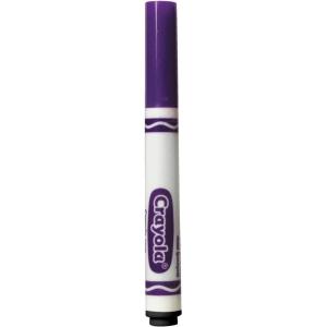 imageCrayola Broad Line Markers  Black 12ct Markers for Kids Bulk School Supplies for Teachers Nontoxic Marker Refill with Reusable BoxViolet Purple