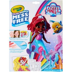 imageCrayola Color Wonder Disney Junior Ariel Mess Free Coloring Pages Gift for Toddlers Travel Activity Disney Coloring Ages 3Ariel