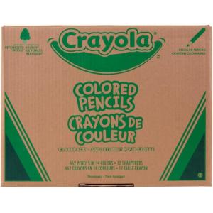 imageCrayola Colored Pencil Classpack 462ct Bulk Colored Pencils 14 Assorted Colors School Supplies for Teachers Ages 314 Assorted Colors
