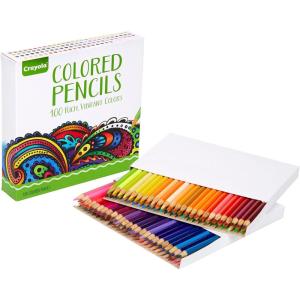 imageCrayola Colored Pencils For Adults 50ct Colored Pencil Set for Adult Coloring Books Coloring Set Gift for Teens ampamp Adults Amazon Exclusive100 Count