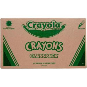 imageCrayola Colors of The World Bulk Crayon Classpack 480ct 24 Skin Tone Crayon Colors Classroom Supplies for Teachers Ages 3832 Count Pack of 1