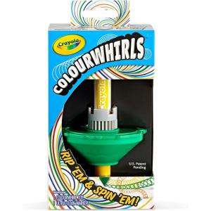 imageCrayola Colourwhirls 3ct Gyro Spin Art Toy Battling Spinning Top for Kids Recess Toys First Grade Classroom Arts ampamp Crafts for Kids Back to School GiftSingle
