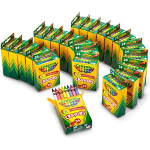 imageCrayola Crayons Bulk 24 Packs Kids Back to School Essentials Teacher Classroom Must Haves Bulk School Supplies for Preschool ampamp Kindergarten