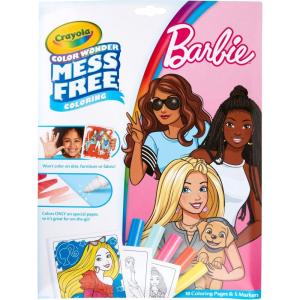 imageCrayola Frozen Color Wonder Coloring Set 18 Mess Free Frozen Coloring Pages for Toddlers Frozen Toys for Kids Toddler GiftsBarbie