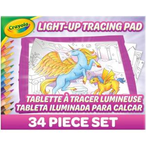 imageCrayola Light Up Tracing Pad  Pink Writing ampamp Drawing Art Kit for Kids Kids Toys ampamp Games Tracing Light Box Sketching Gifts for Girls ampamp Boys 6 Amazon ExclusivePink