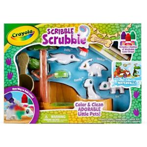 imageCrayola Scribble Scrubbie Peculiar Pets Washable Pet Grooming Toy Set for Kids DIY Toddler Arts ampamp Crafts Gifts for Girls ampamp Boys Ages 3Dinosaur Waterslide