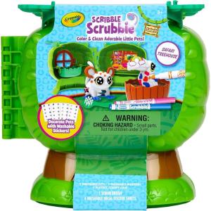 imageCrayola Scribble Scrubbie Pets Mega Set 25 pcs Reusable Pet Care Toy Toys for Girls ampamp Boys Gift for Kids Ages 3 4 5Safari Treehouse