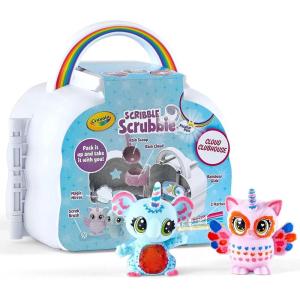 imageCrayola Scribble Scrubbie Safari 2 Pack Animal Toy Set Age 3Cloud Clubhouse