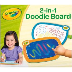 imageCrayola Toddler Touch Lights Musical Sensory Toys for Toddlers Light Up Drawing Pad Mess Free Painting Travel Activity Gift for Toddlers 2Doodle Board