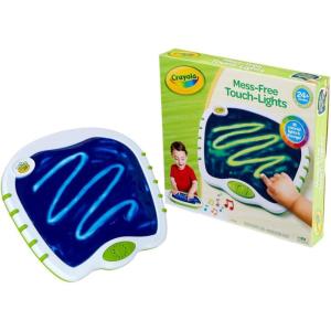 imageCrayola Toddler Touch Lights Musical Sensory Toys for Toddlers Light Up Drawing Pad Mess Free Painting Travel Activity Gift for Toddlers 2Touch Lights