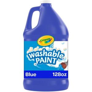 imageCrayola Washable Red Paint 1 gallon Size Painting Supplies in BulkBlue