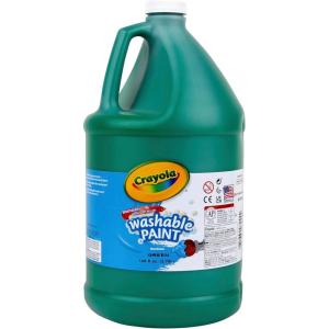 imageCrayola Washable Red Paint 1 gallon Size Painting Supplies in BulkGreen