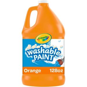 imageCrayola Washable Red Paint 1 gallon Size Painting Supplies in BulkOrange