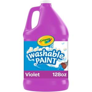 imageCrayola Washable Red Paint 1 gallon Size Painting Supplies in BulkViolet
