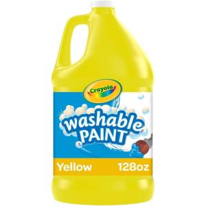 imageCrayola Washable Red Paint 1 gallon Size Painting Supplies in BulkYellow