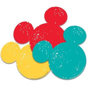 imageEureka Crayola Crayons Paper CutOut Classroom Decorations for Teachers 36 PiecesMickey Silhouette