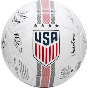 imageIcon Sports Officially Licensed Tottenham Hotspur Regulation Size 5 Soccer BallUSWNT Player Signature