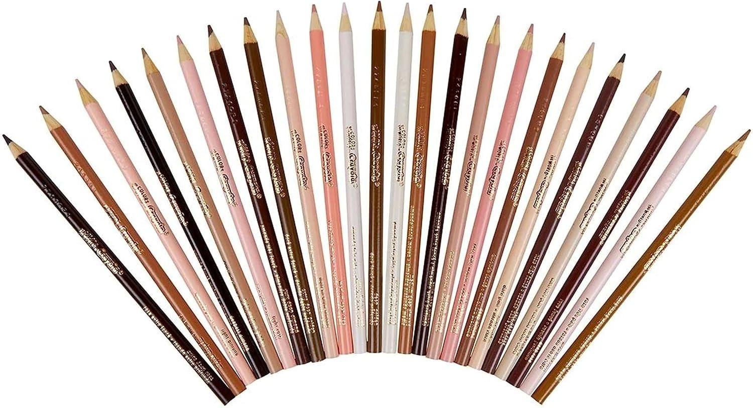 imageCrayola Colors of the World Skin Tone Colored Pencils Classpack 240ct Bulk Colored Pencils for Classrooms Teacher Supplies Gifts