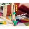 imageCrayola Wooden Art Easel for Kids 2in1 Dry Erase Board ampamp Chalkboard Gifts for Toddlers Ages 3 4 5Mini Easel