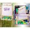 imageCrayola Wooden Art Easel for Kids 2in1 Dry Erase Board ampamp Chalkboard Gifts for Toddlers Ages 3 4 5Wooden Easel