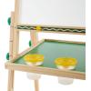 imageCrayola Wooden Art Easel for Kids 2in1 Dry Erase Board ampamp Chalkboard Gifts for Toddlers Ages 3 4 5Wooden Easel