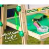 imageCrayola Wooden Art Easel for Kids 2in1 Dry Erase Board ampamp Chalkboard Gifts for Toddlers Ages 3 4 5Wooden Easel