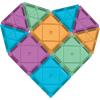 imageCreateOn Crayola Colors of Kindness Magnetic Tiles Building Set for Kids Magnetic Building Toys for Kids STEM Toys for Boys and Girls Ages 3 and Up 36Piece Set Small