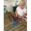 imageCreateOn Crayola Colors of Kindness Magnetic Tiles Building Set for Kids Magnetic Building Toys for Kids STEM Toys for Boys and Girls Ages 3 and Up 36Piece Set Small
